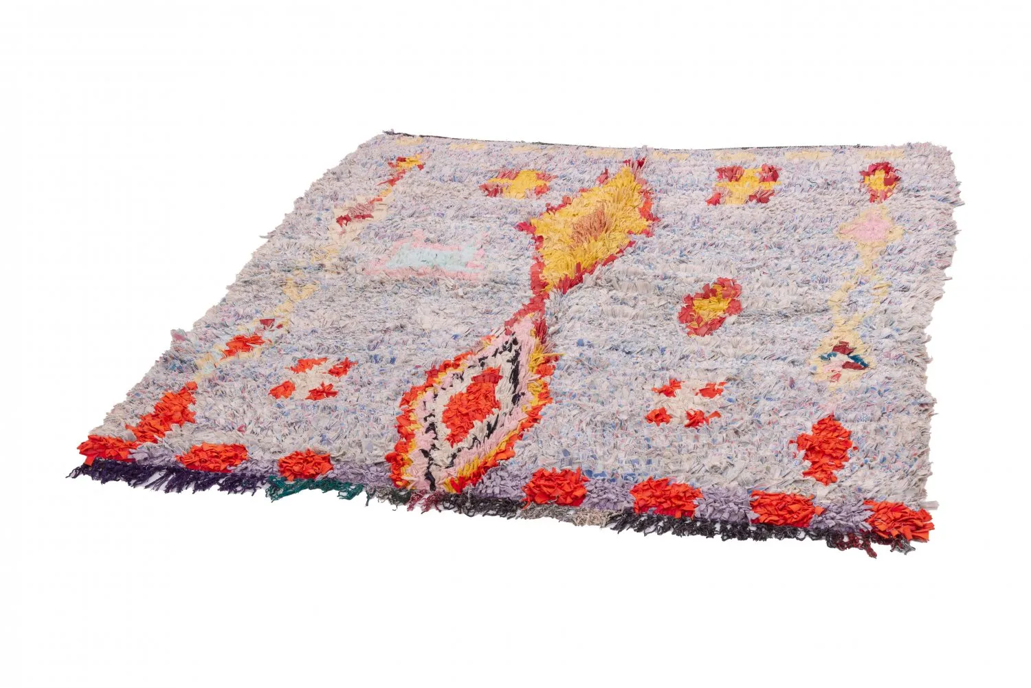 Marokkói Boucherouite szőnyeg 160 x 145 cm