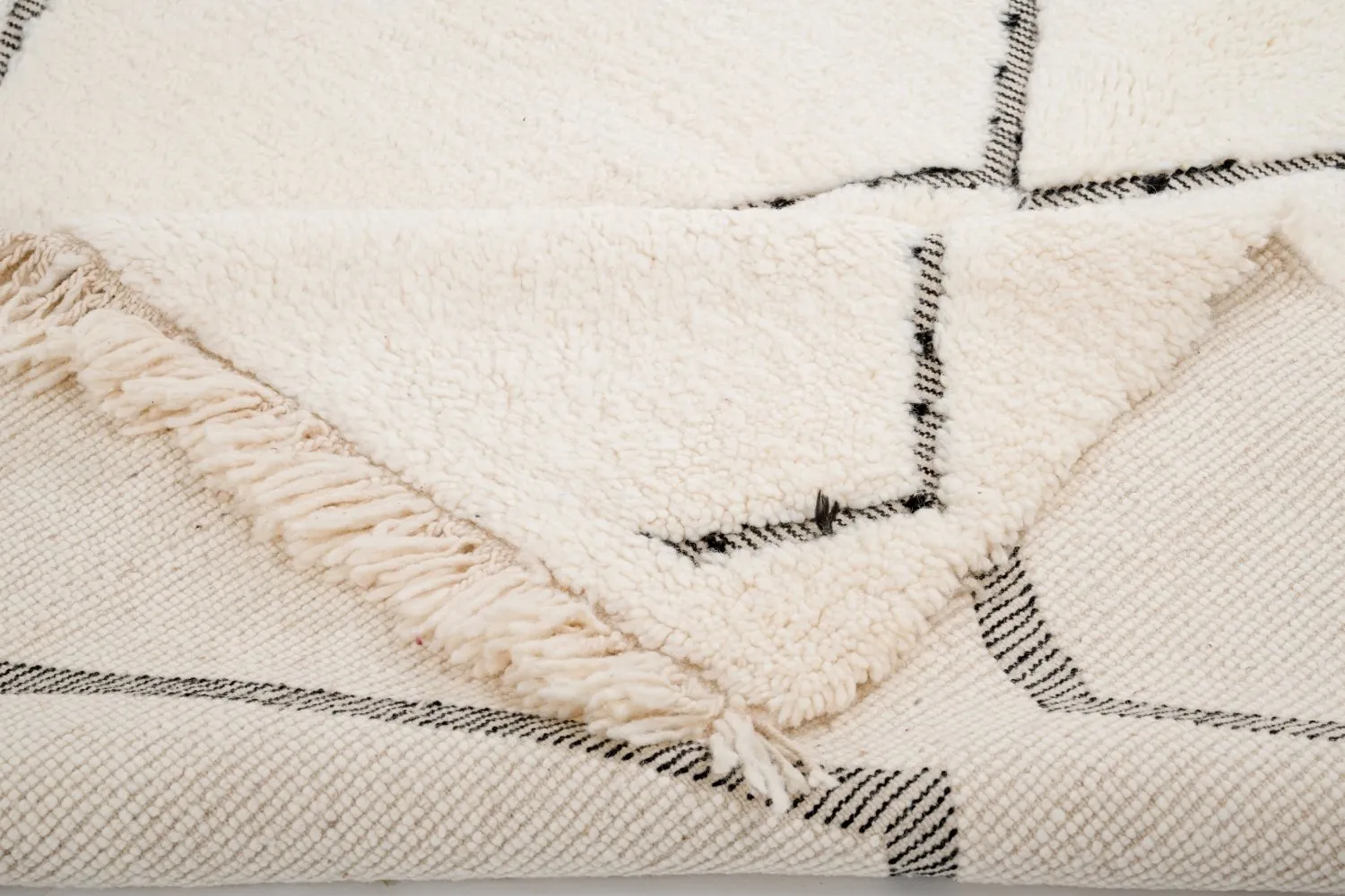 Marokkói Beni Ourain Kelim szőnyeg 260 x 165 cm