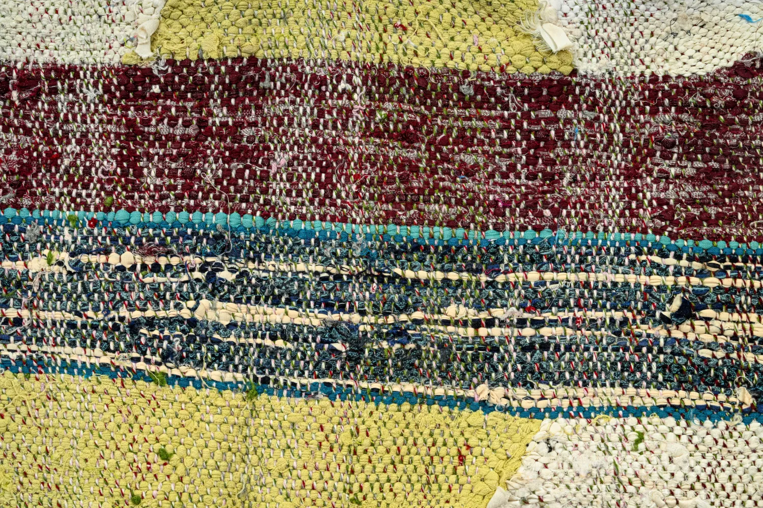 Marokkói Boucherouite szőnyeg 130 x 245 cm