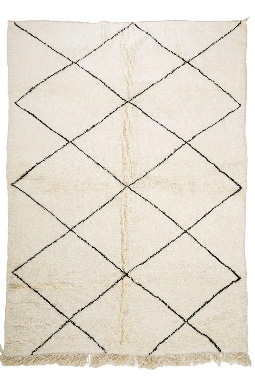 Marokkói Beni Ourain Kelim szőnyeg 215 x 295 cm