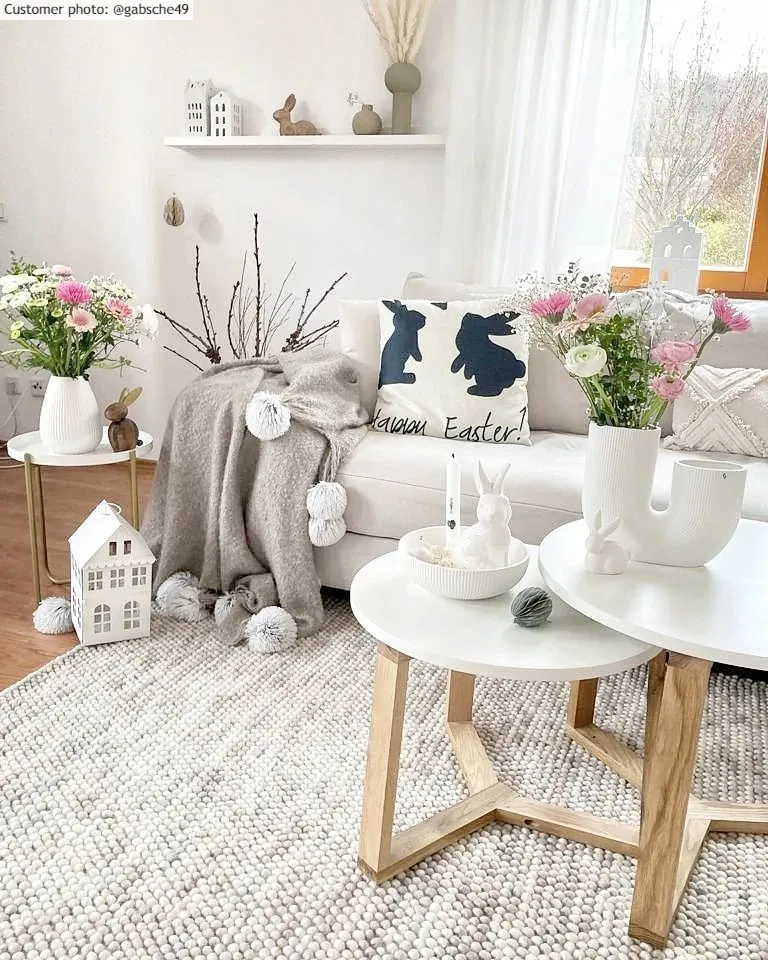 Gyapjúszőnyeg - Luna (bézs)