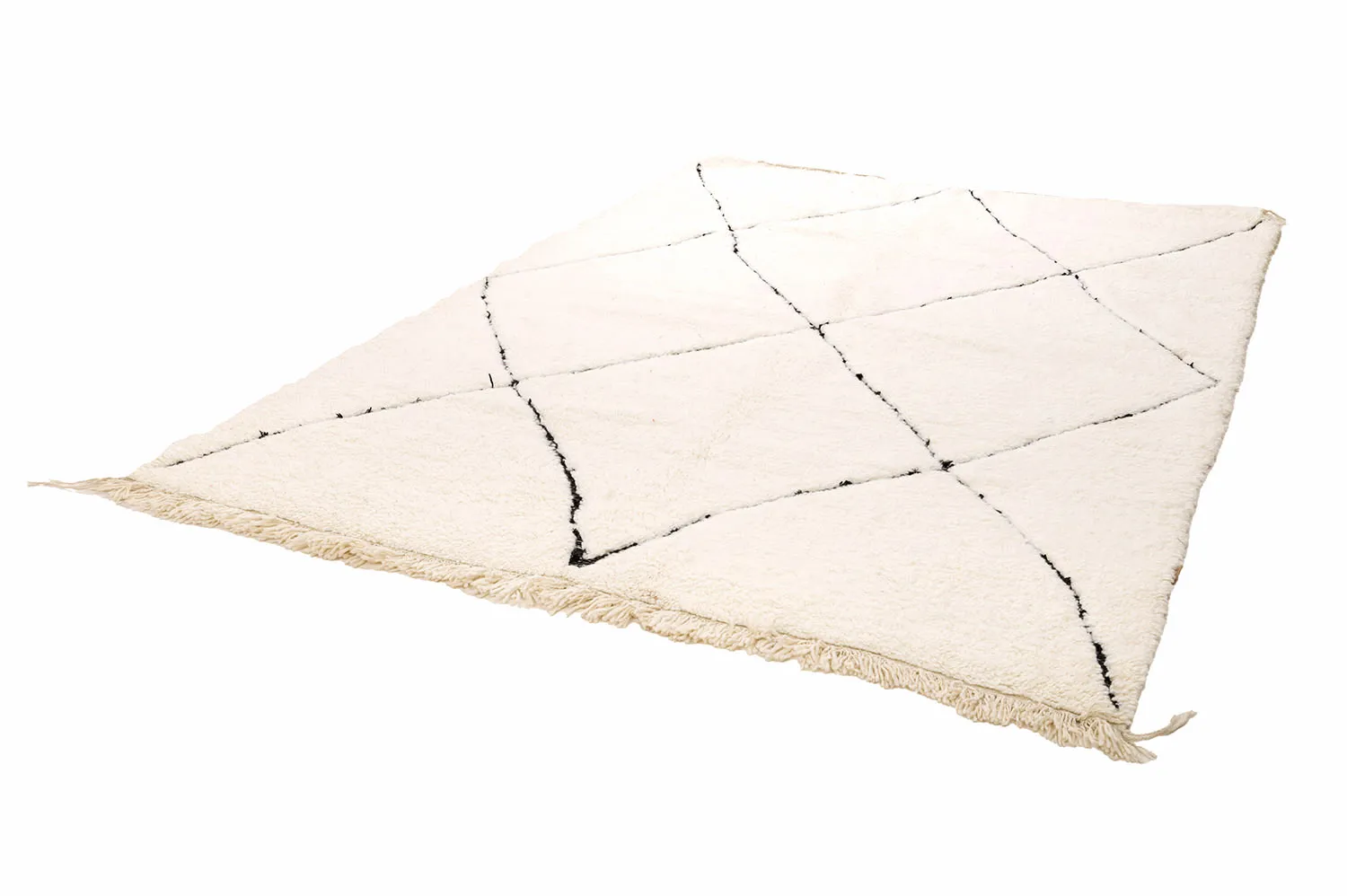 Marokkói Beni Ourain Kelim szőnyeg 205 x 290 cm