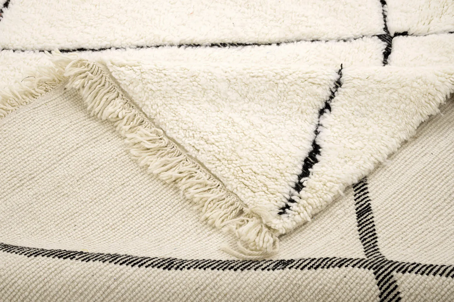 Marokkói Beni Ourain Kelim szőnyeg 205 x 290 cm