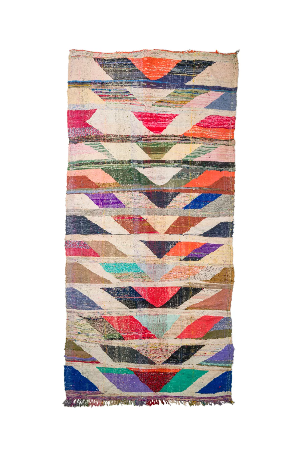 Marokkói Boucherouite szőnyeg 165 x 350 cm