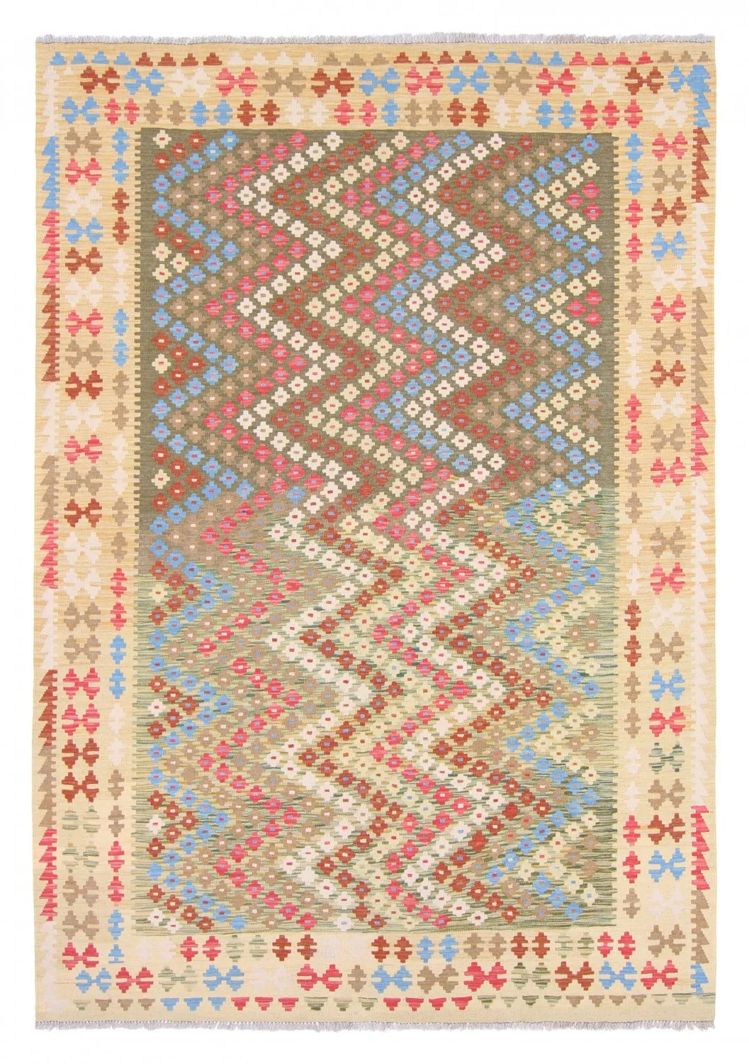 Orientális kilim szőnyeg 296 x 205 cm