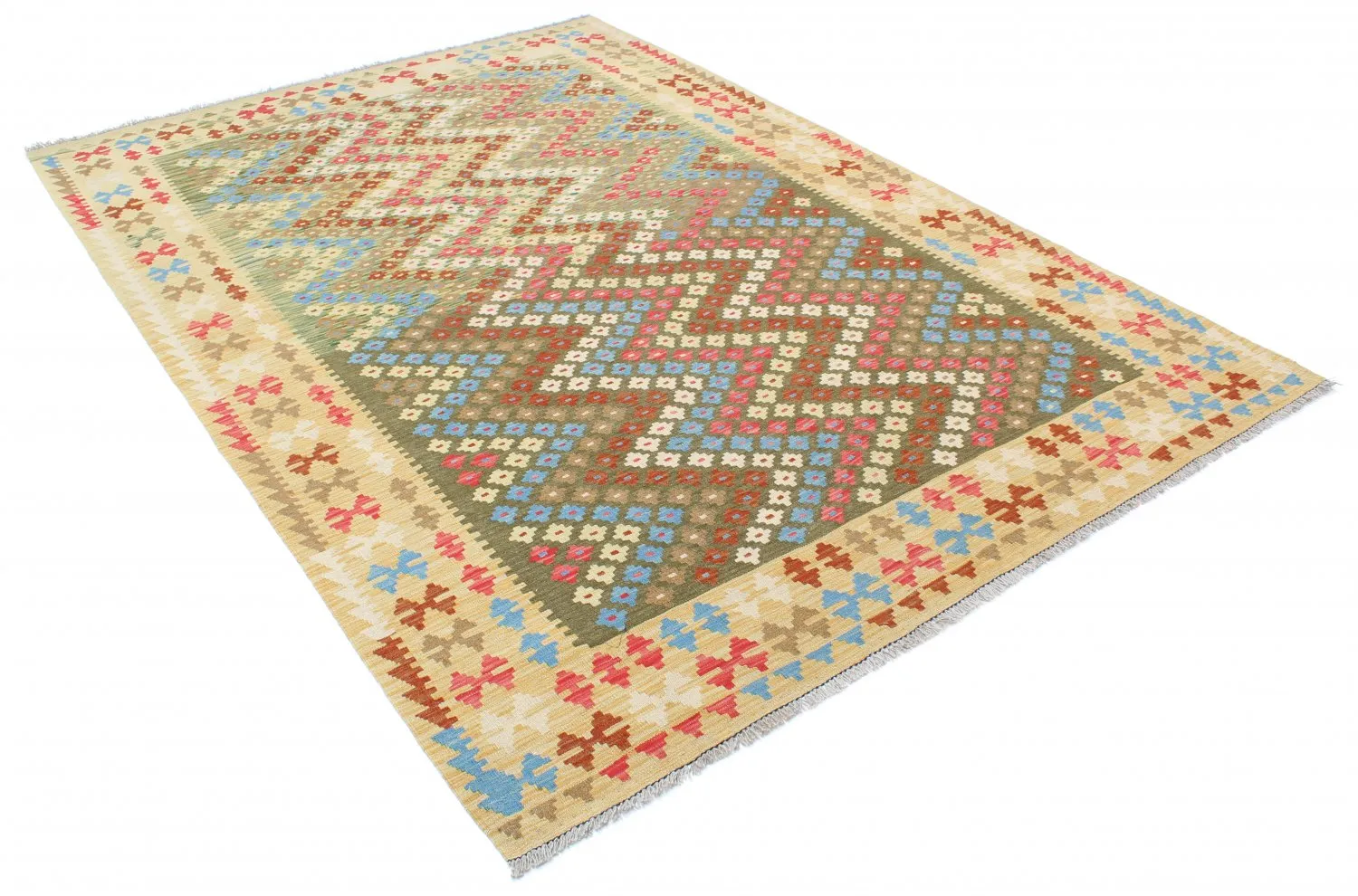 Orientális kilim szőnyeg 296 x 205 cm