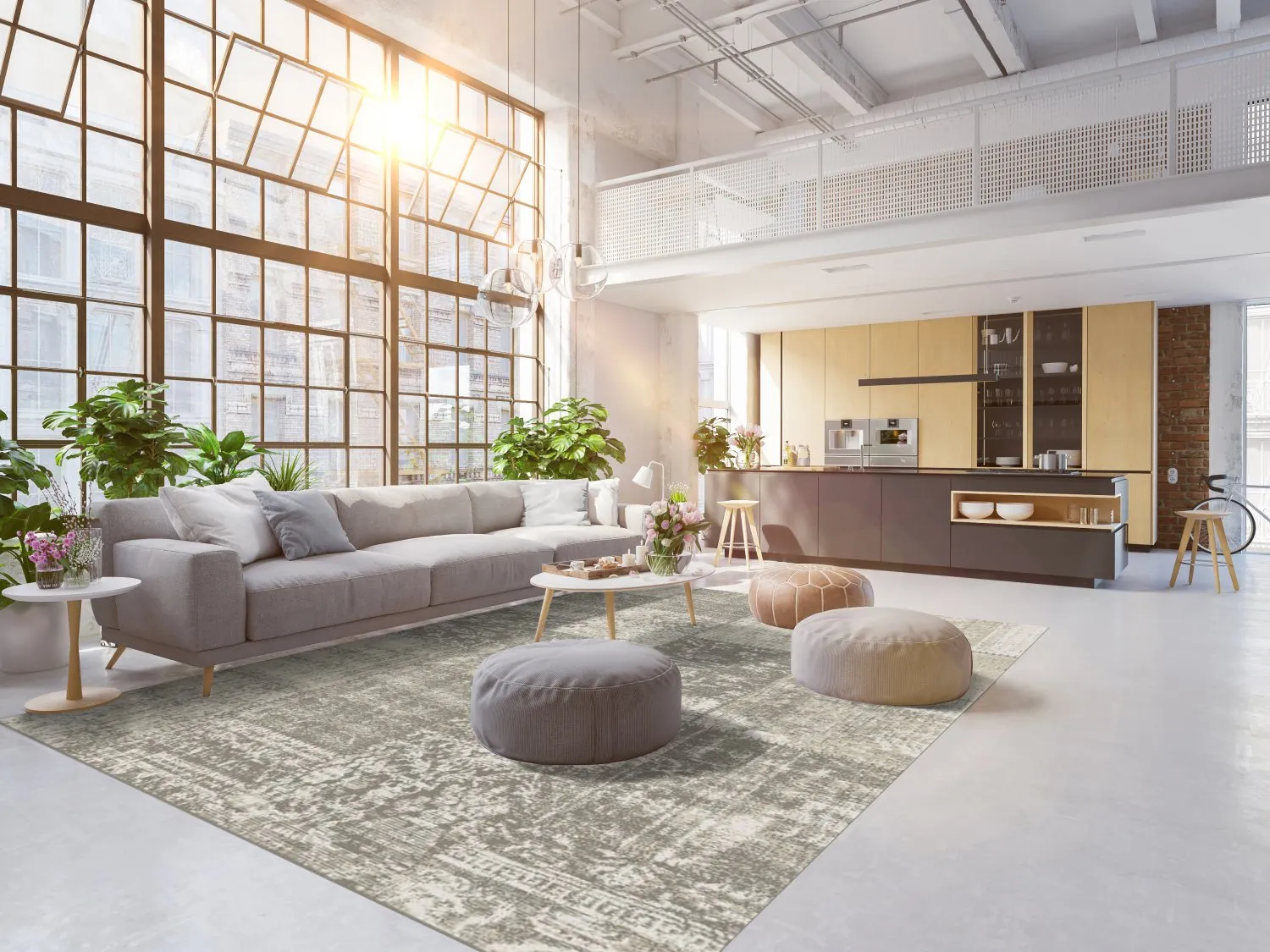 Wilton szőnyeg - Villani (szürke/homok)