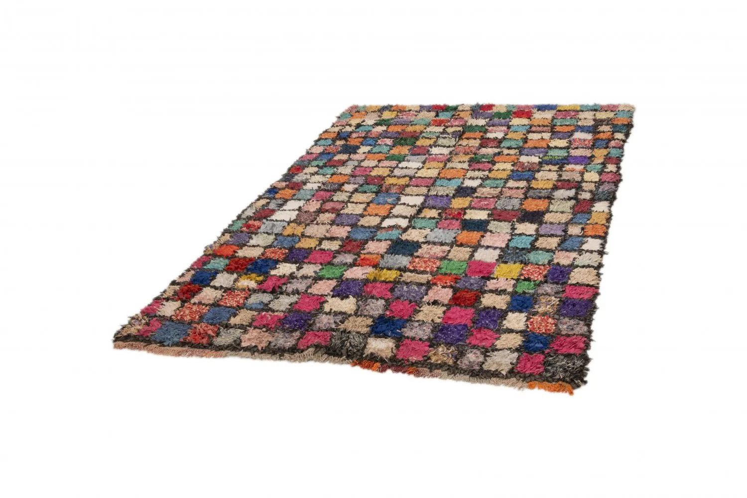 Marokkói Boucherouite szőnyeg 230 x 140 cm
