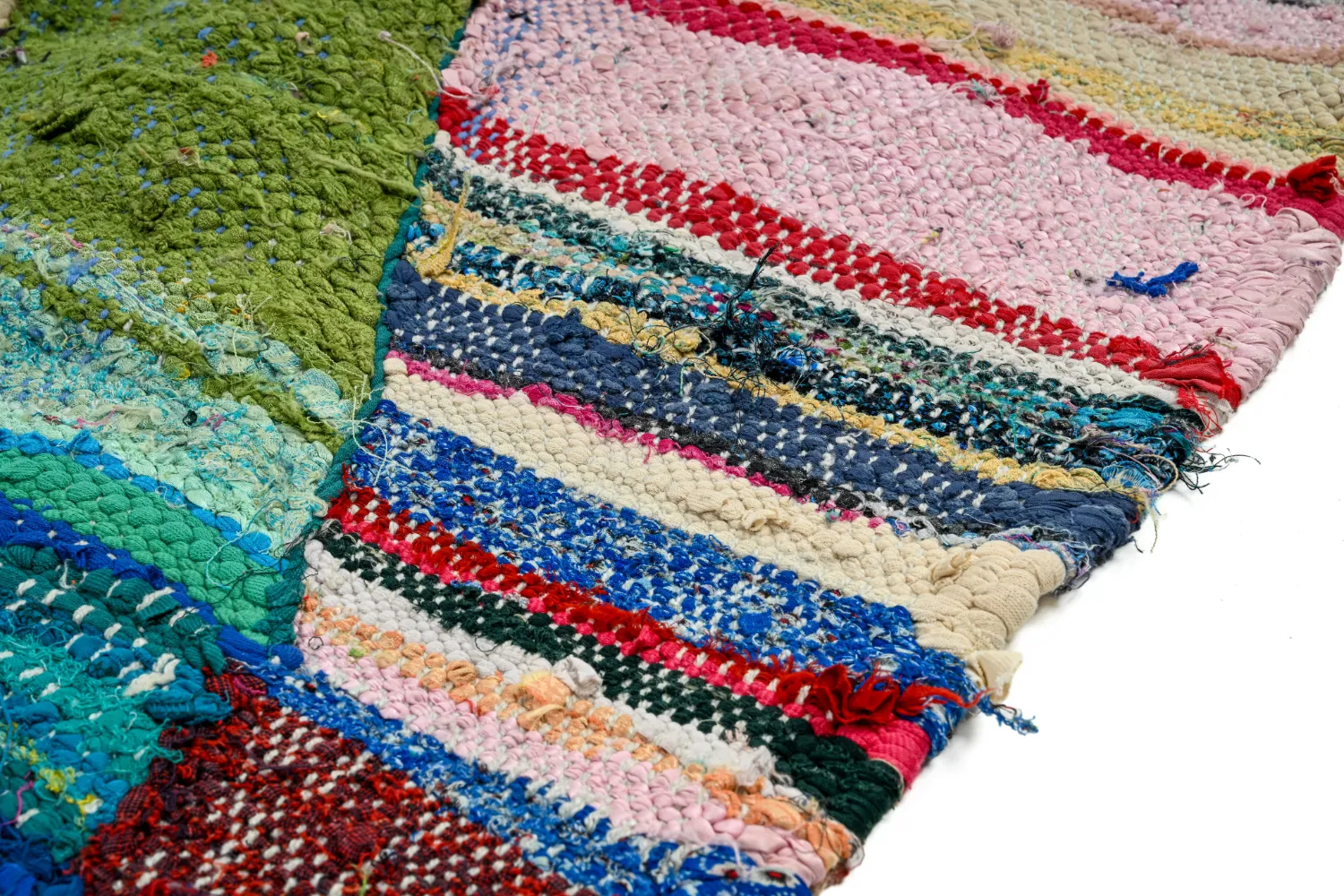 Marokkói Boucherouite szőnyeg 130 x 205 cm