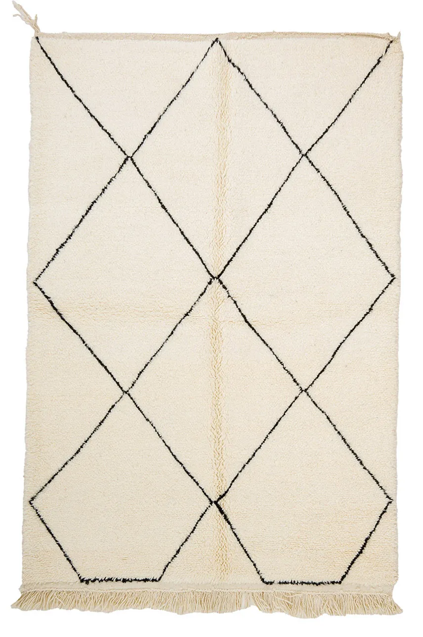Marokkói Beni Ourain Kelim szőnyeg 150 x 225 cm