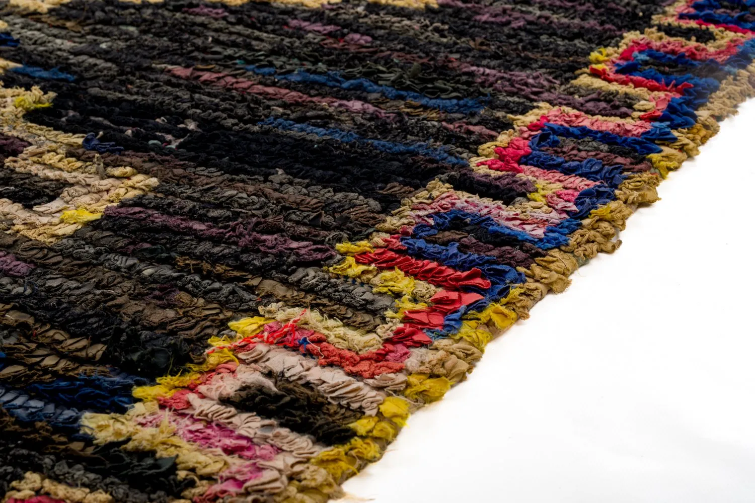 Marokkói Boucherouite szőnyeg 275 x 145 cm