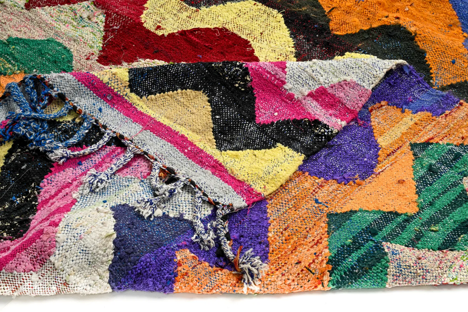 Marokkói Boucherouite szőnyeg 150 x 260 cm