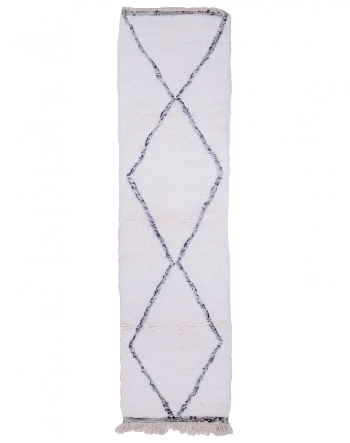 Marokkói Beni Ourain Kelim szőnyeg 310 x 80 cm