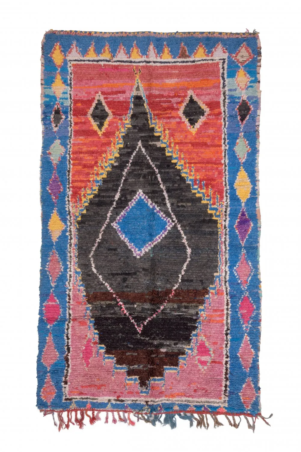 Marokkói Boucherouite szőnyeg 275 x 155 cm