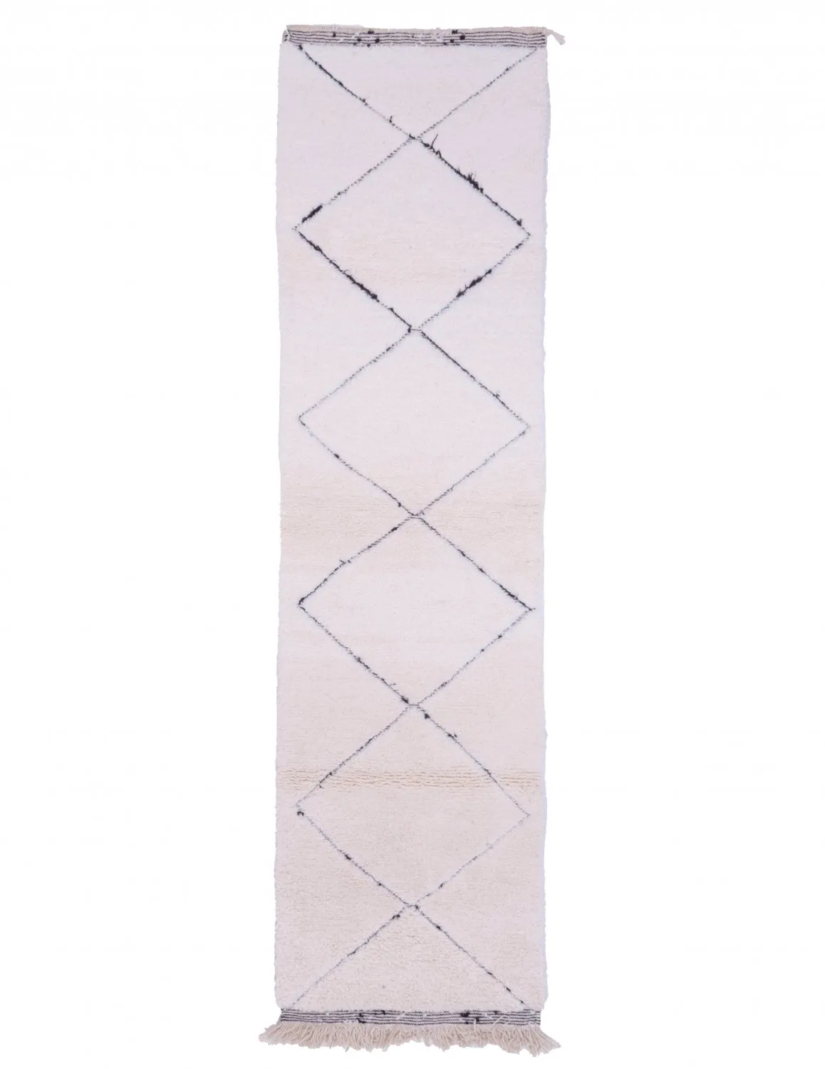 Marokkói Beni Ourain Kelim szőnyeg 310 x 80 cm