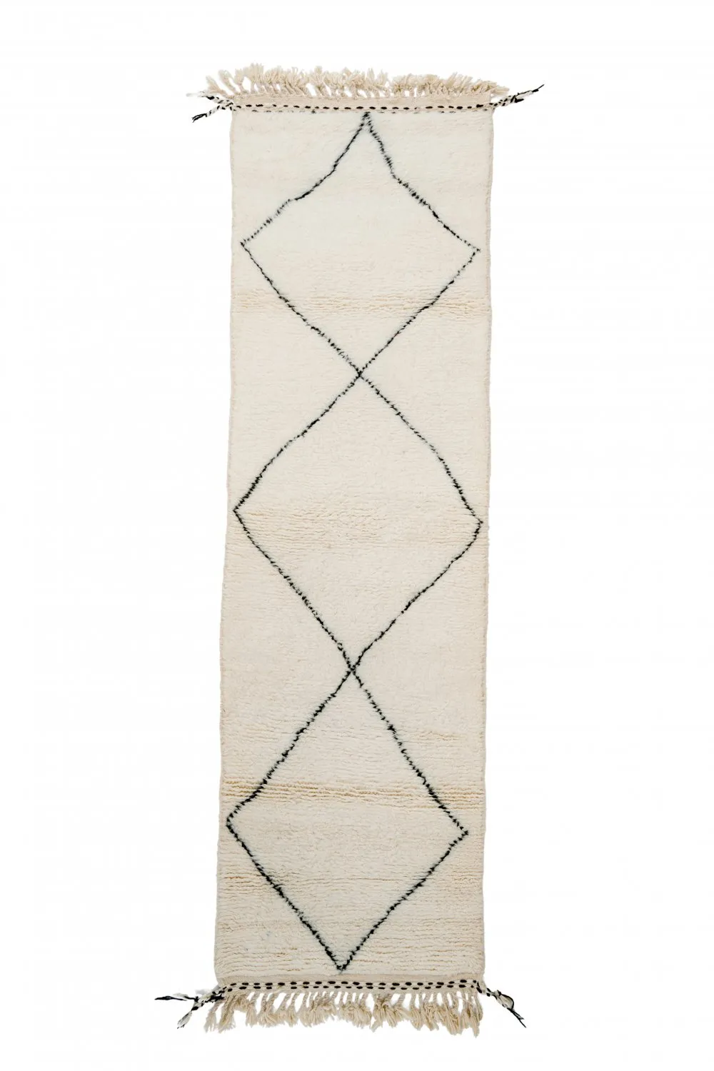 Marokkói Beni Ourain Kelim szőnyeg 240 x 90 cm