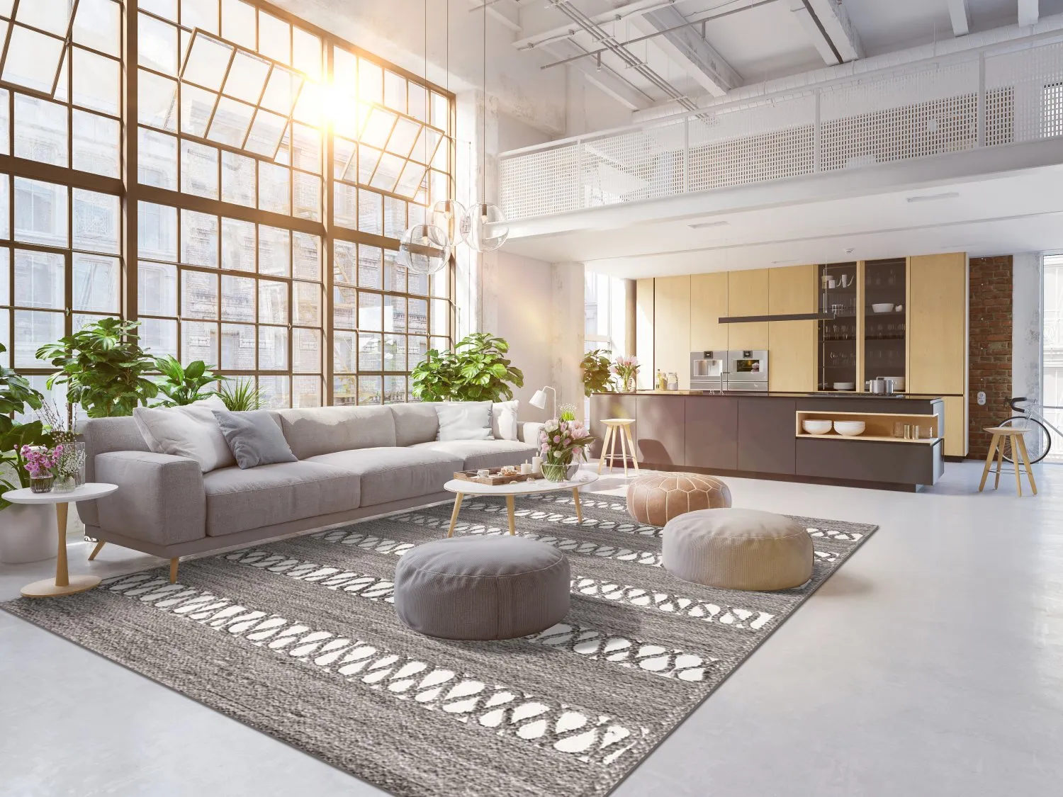 Wilton szőnyeg - Levie (szürke)