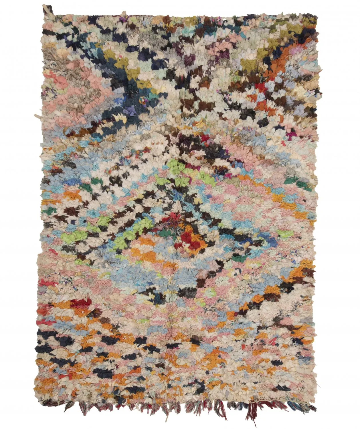 Marokkói Boucherouite szőnyeg 210 x 160 cm
