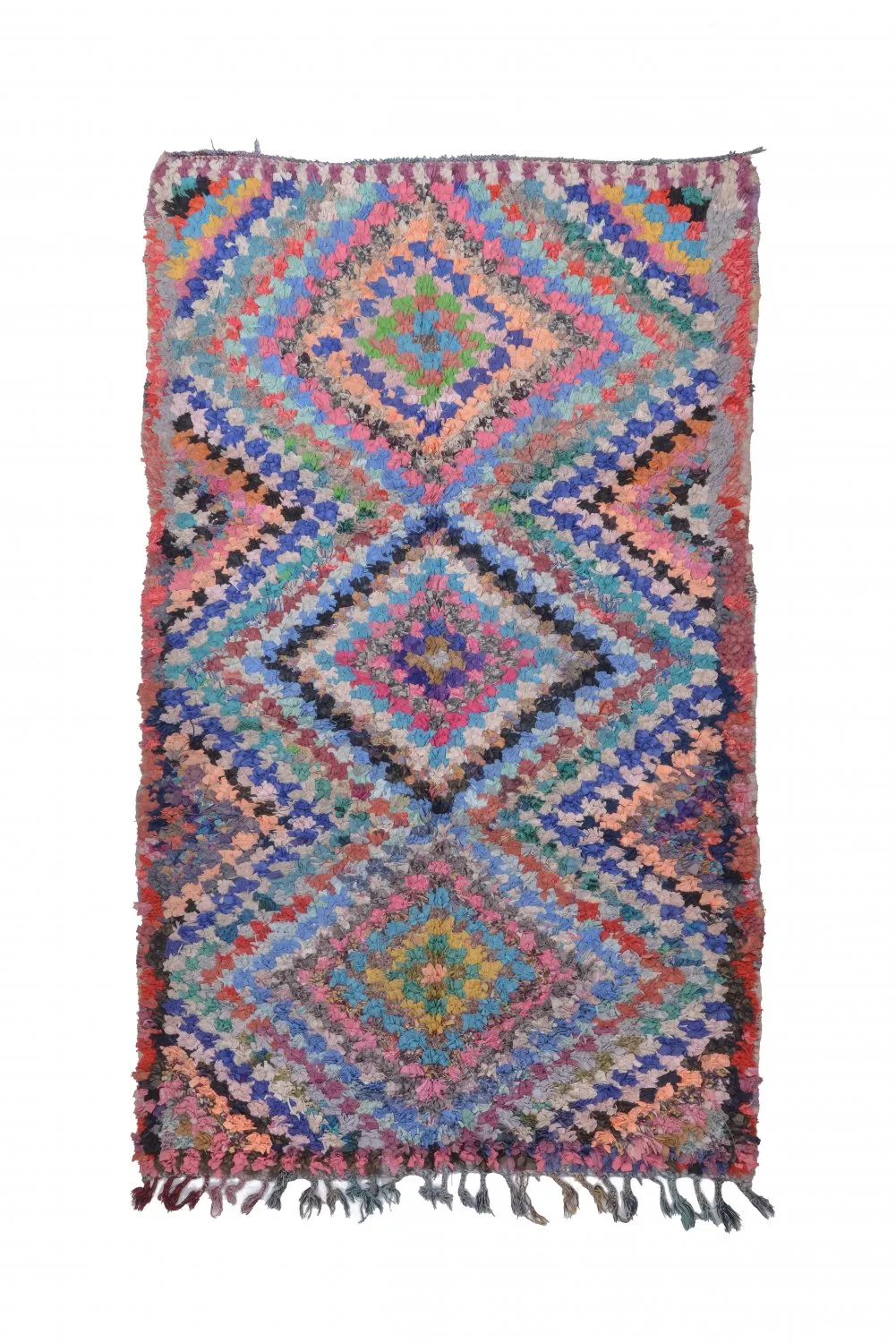 Marokkói Boucherouite szőnyeg 230 x 135 cm