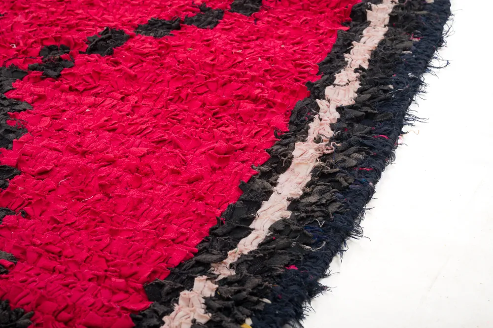 Marokkói Boucherouite szőnyeg 310 x 145 cm