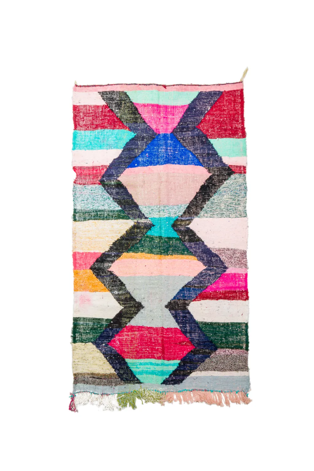 Marokkói Boucherouite szőnyeg 135 x 240 cm