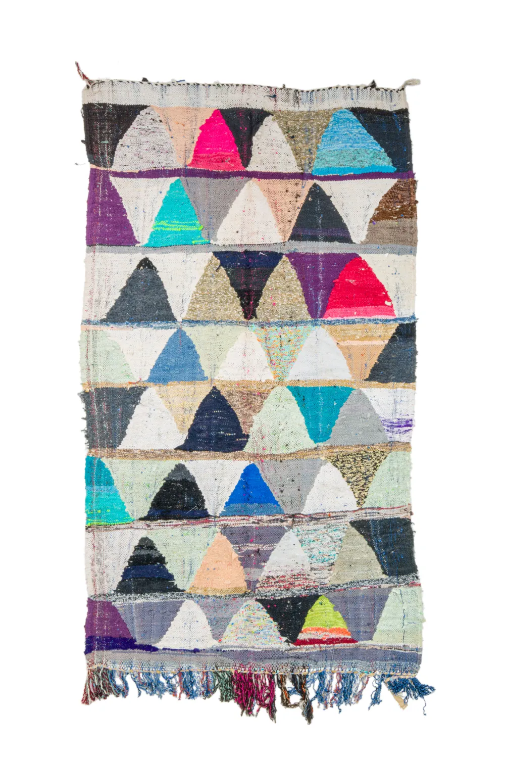 Marokkói Boucherouite szőnyeg 125 x 230 cm