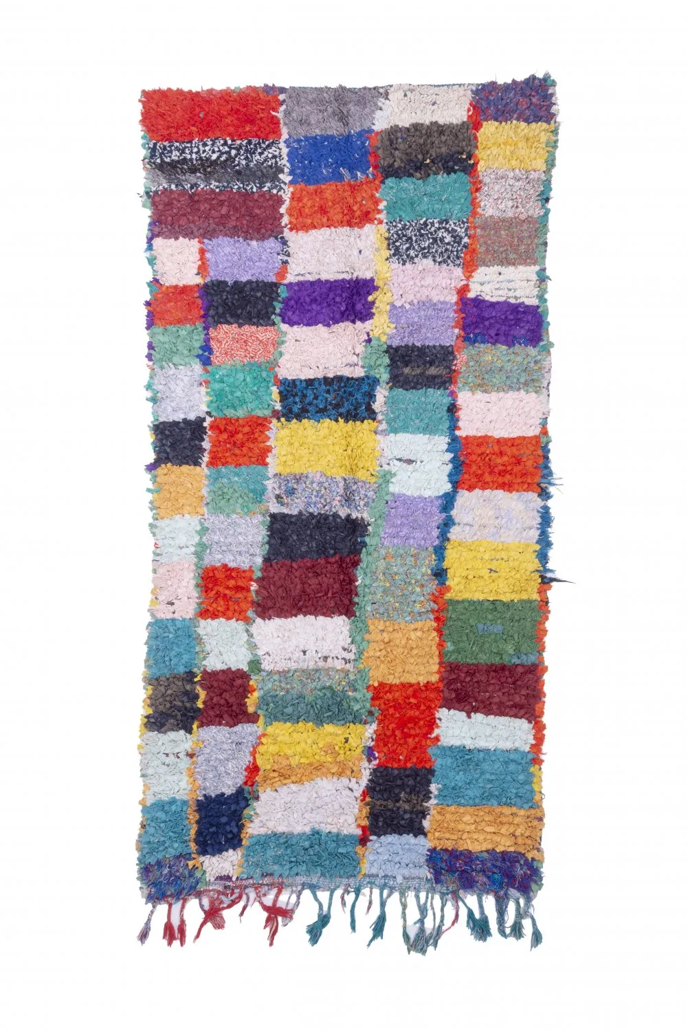 Marokkói Boucherouite szőnyeg 250 x 120 cm
