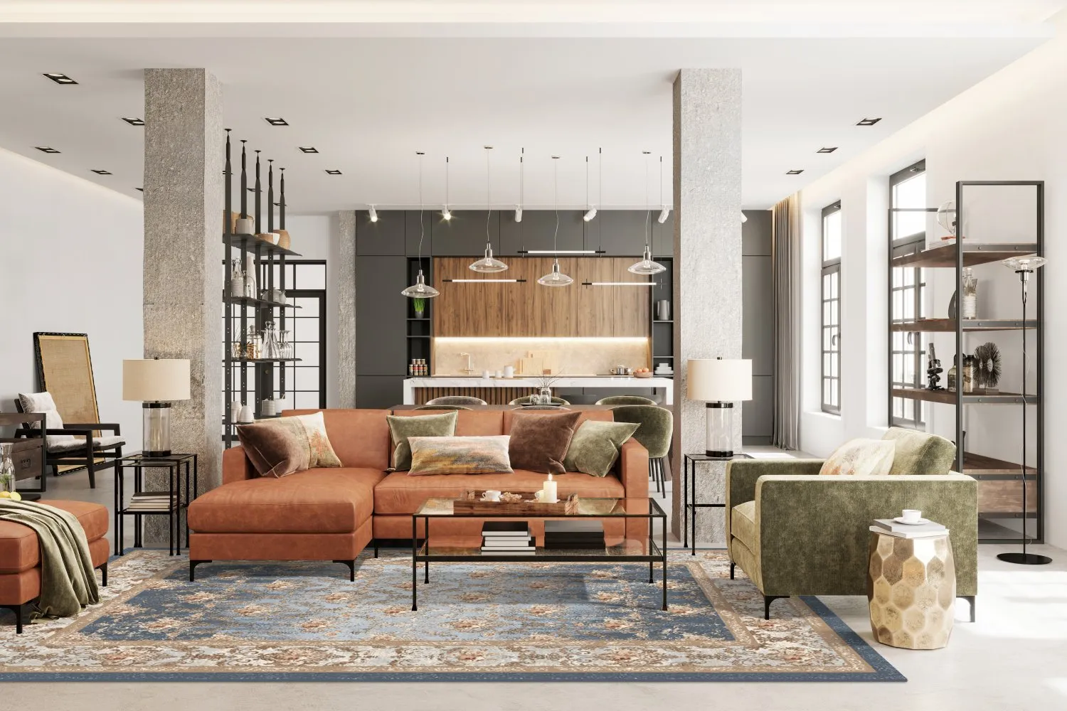 Wilton szőnyeg - Zafer (szürke/bezs)