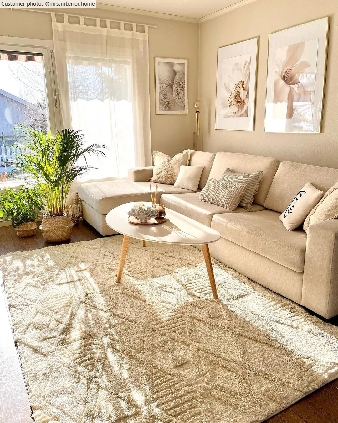 Shaggy szőnyeg - Rostock (offwhite)