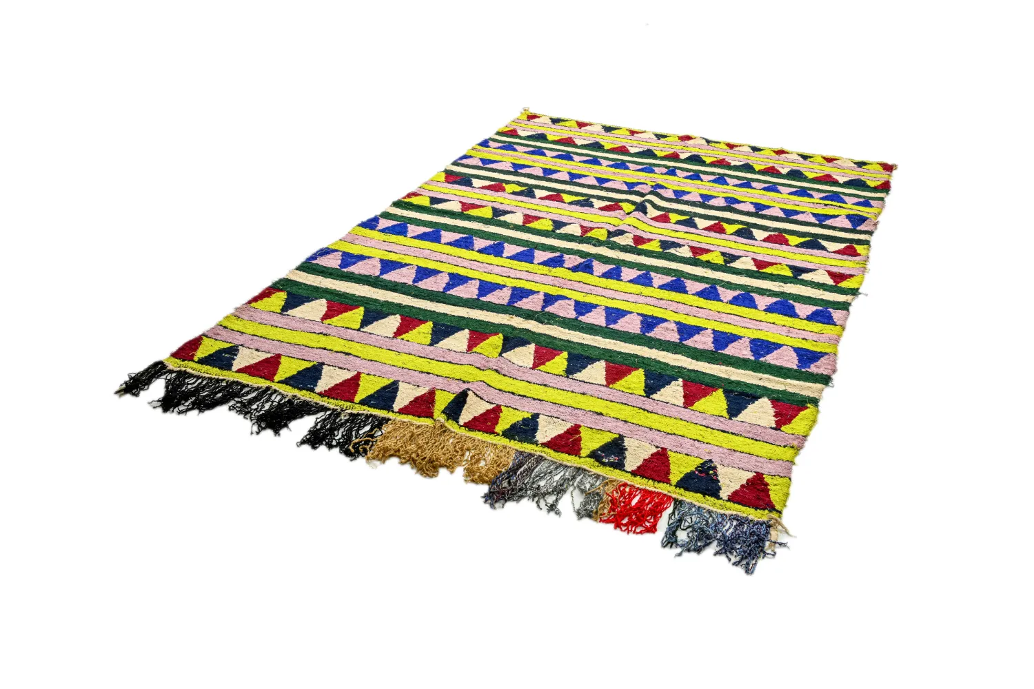 Marokkói Boucherouite szőnyeg 170 x 255 cm