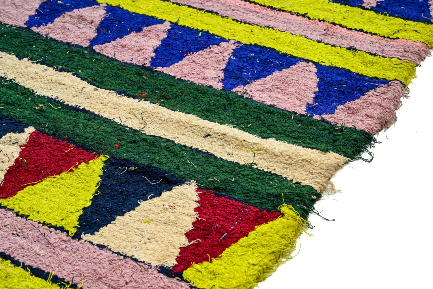 Marokkói Boucherouite szőnyeg 170 x 255 cm