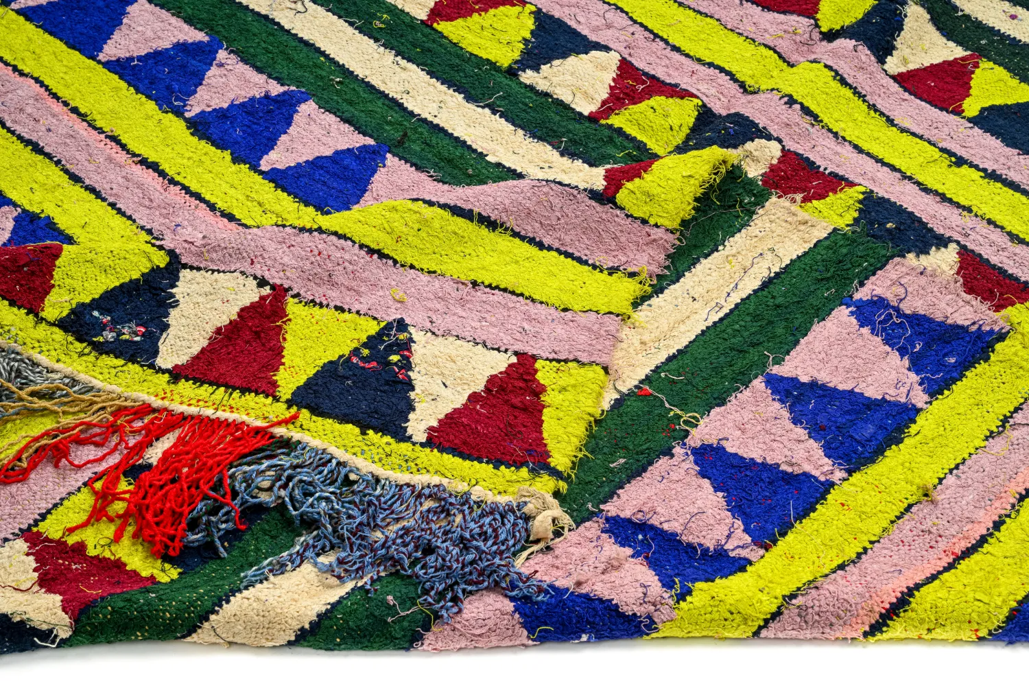 Marokkói Boucherouite szőnyeg 170 x 255 cm