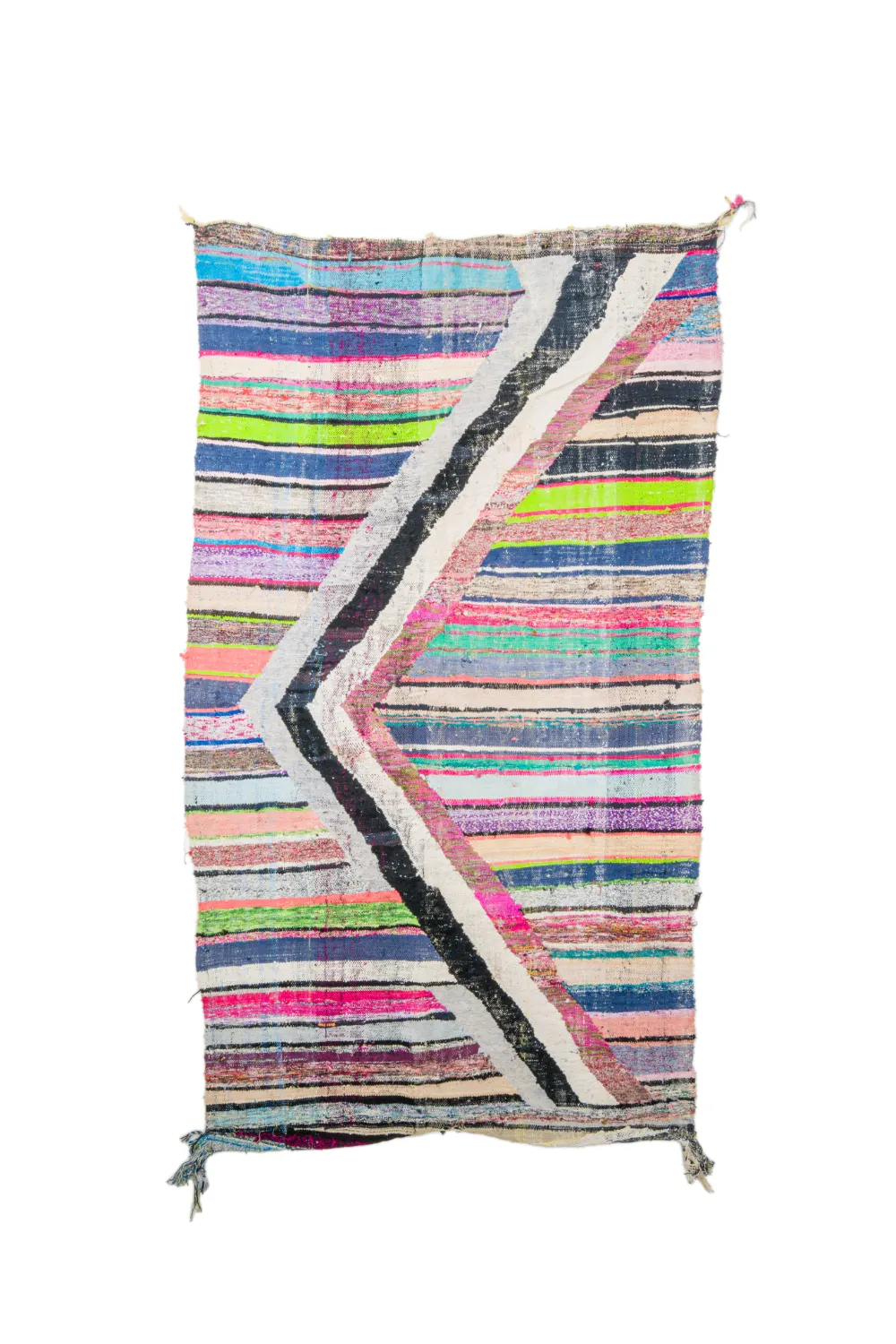 Marokkói Boucherouite szőnyeg 135 x 240 cm