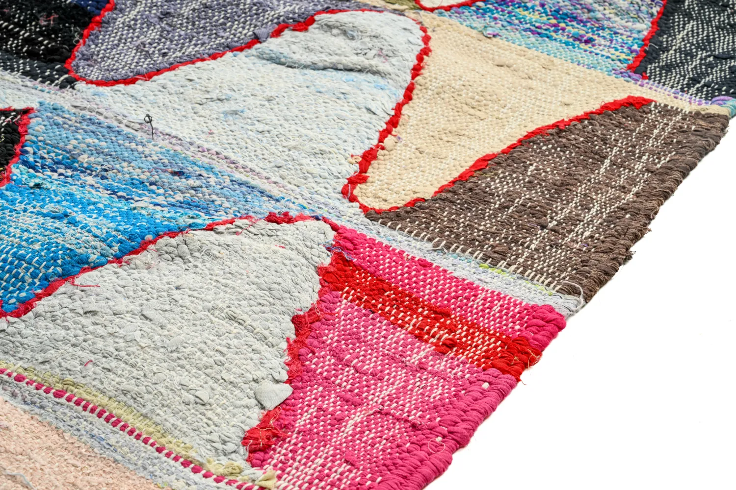 Marokkói Boucherouite szőnyeg 135 x 275 cm