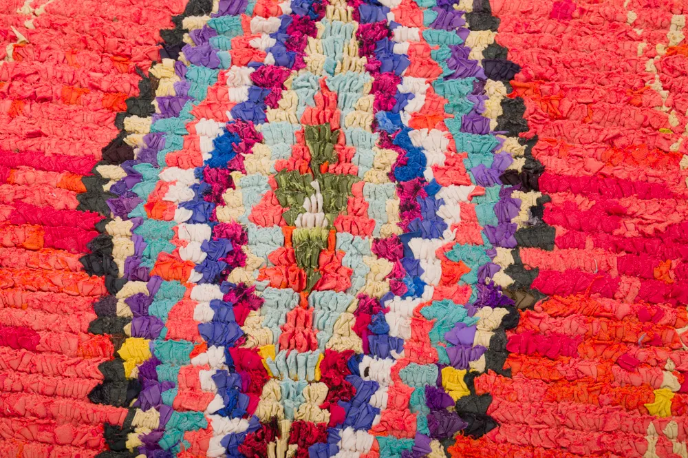 Marokkói Boucherouite szőnyeg 360 x 170 cm