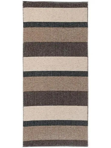 Plasztik szőnyegek - Horredsmattan Block metallic (barna)