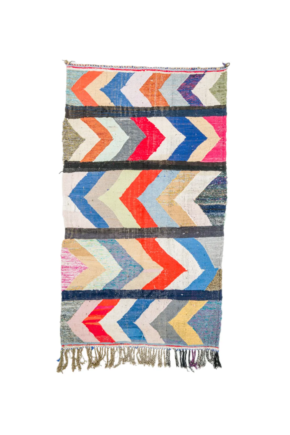 Marokkói Boucherouite szőnyeg 135 x 250 cm