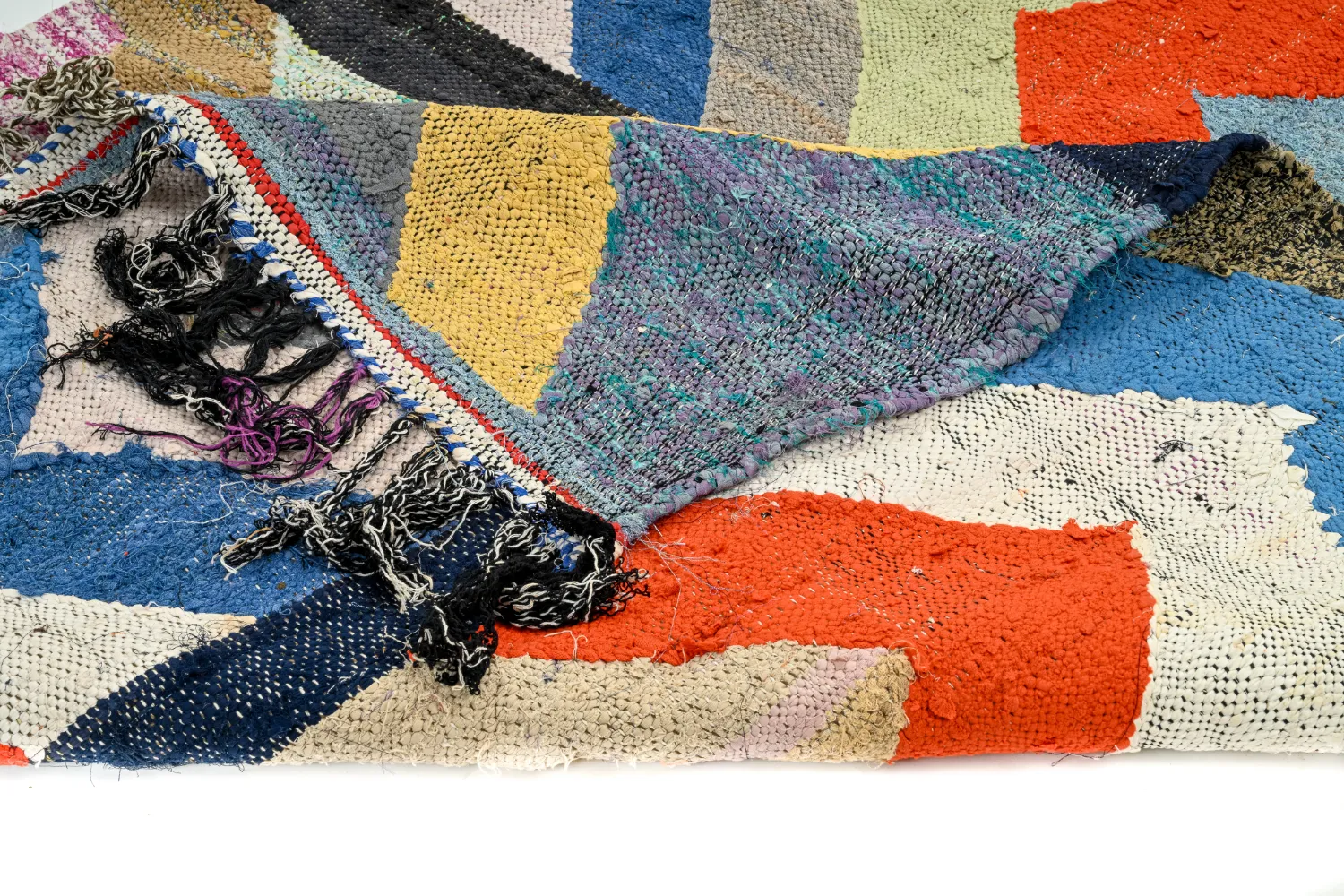 Marokkói Boucherouite szőnyeg 135 x 250 cm