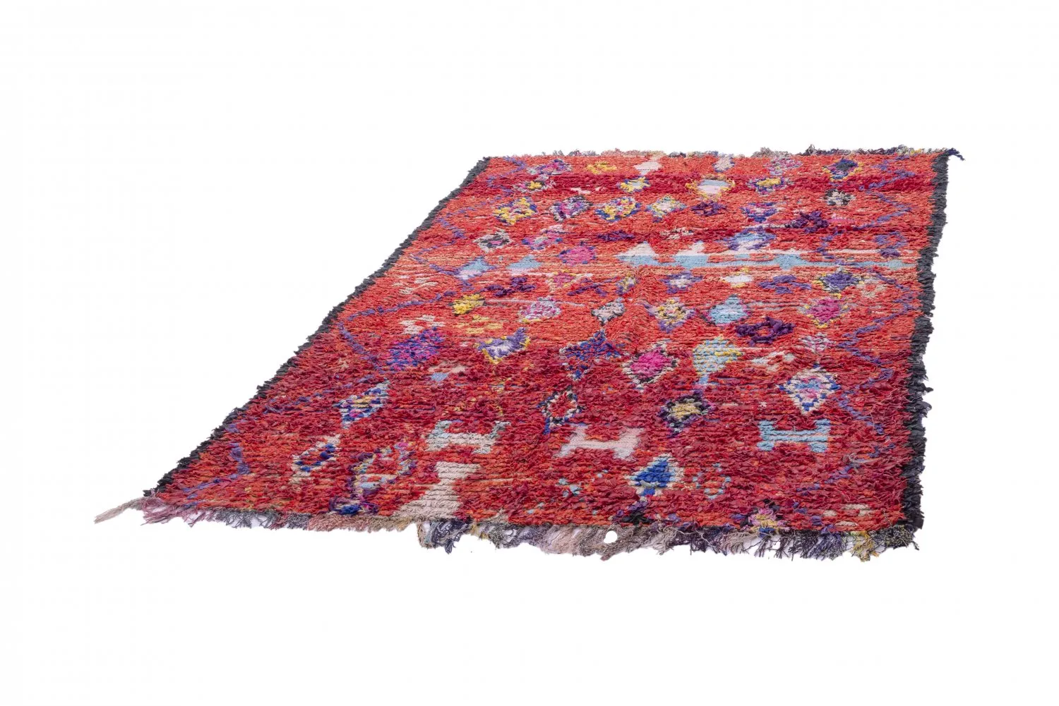 Marokkói Boucherouite szőnyeg 215 x 155 cm