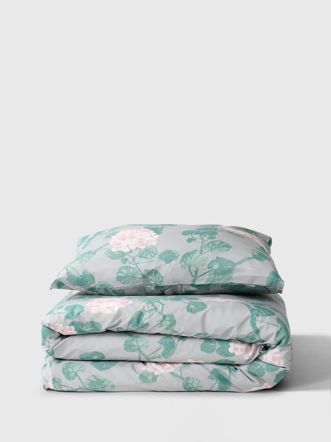 Ágyneműhuzat-set - Amara (szürke/rózsaszín)