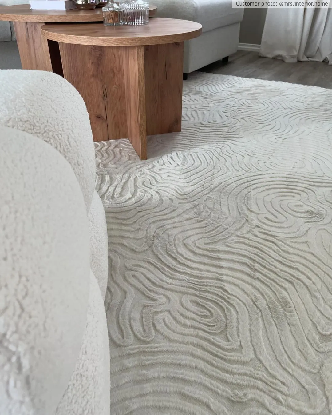 Shaggy szőnyeg - Amora (offwhite)