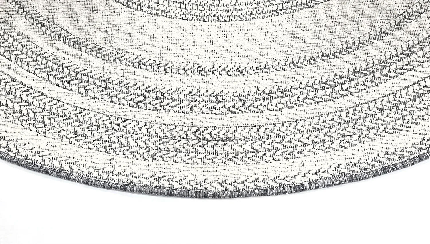 Kerek szőnyeg - Indoor/Outdoor Angus (szürke)