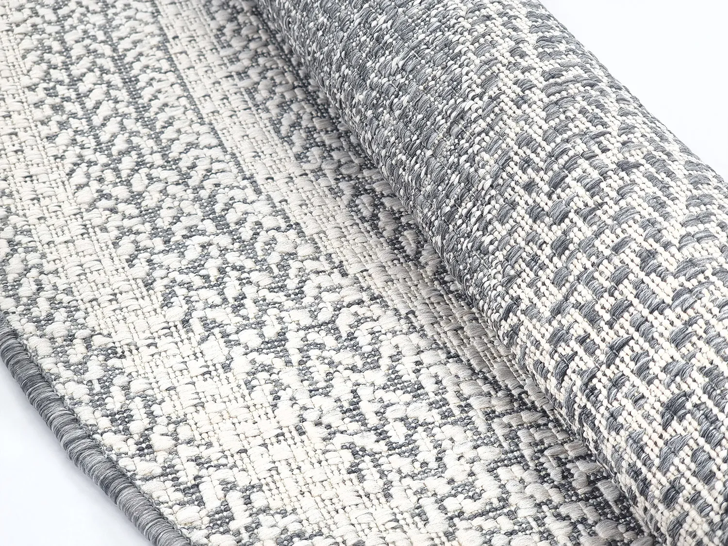 Kerek szőnyeg - Indoor/Outdoor Angus (szürke)