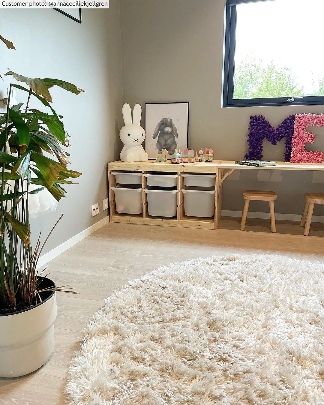 Kerek szőnyegek - Janjira (offwhite)