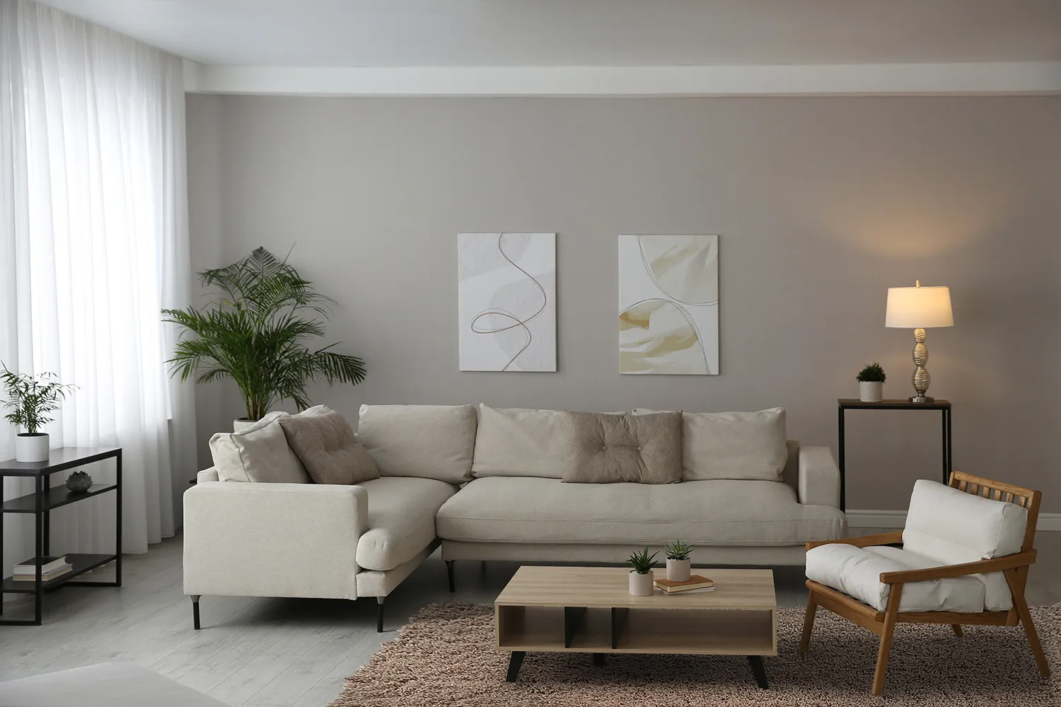 Shaggy szőnyeg - Antuco (barna)