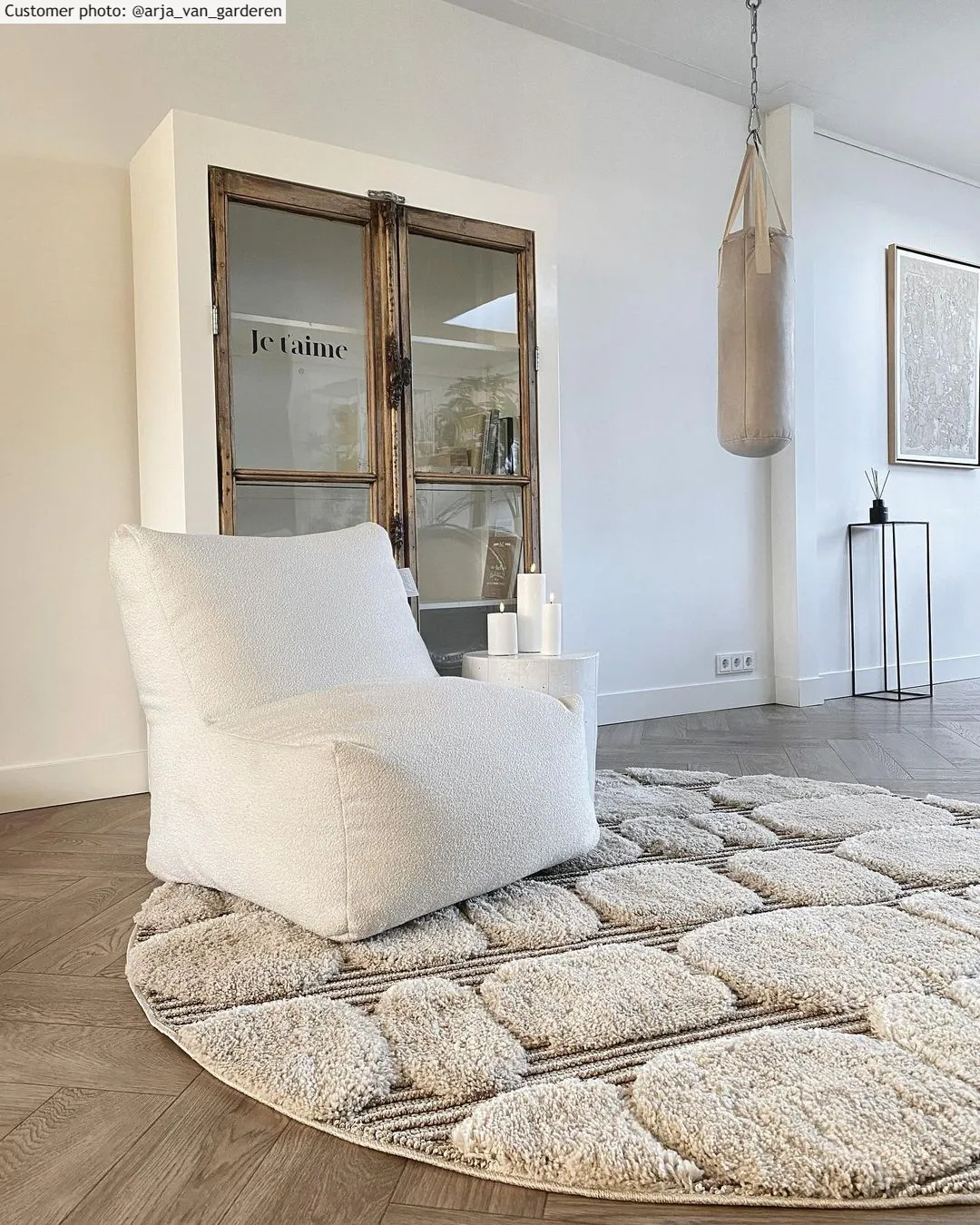 Kerek szőnyegek - Fondi (szürke)