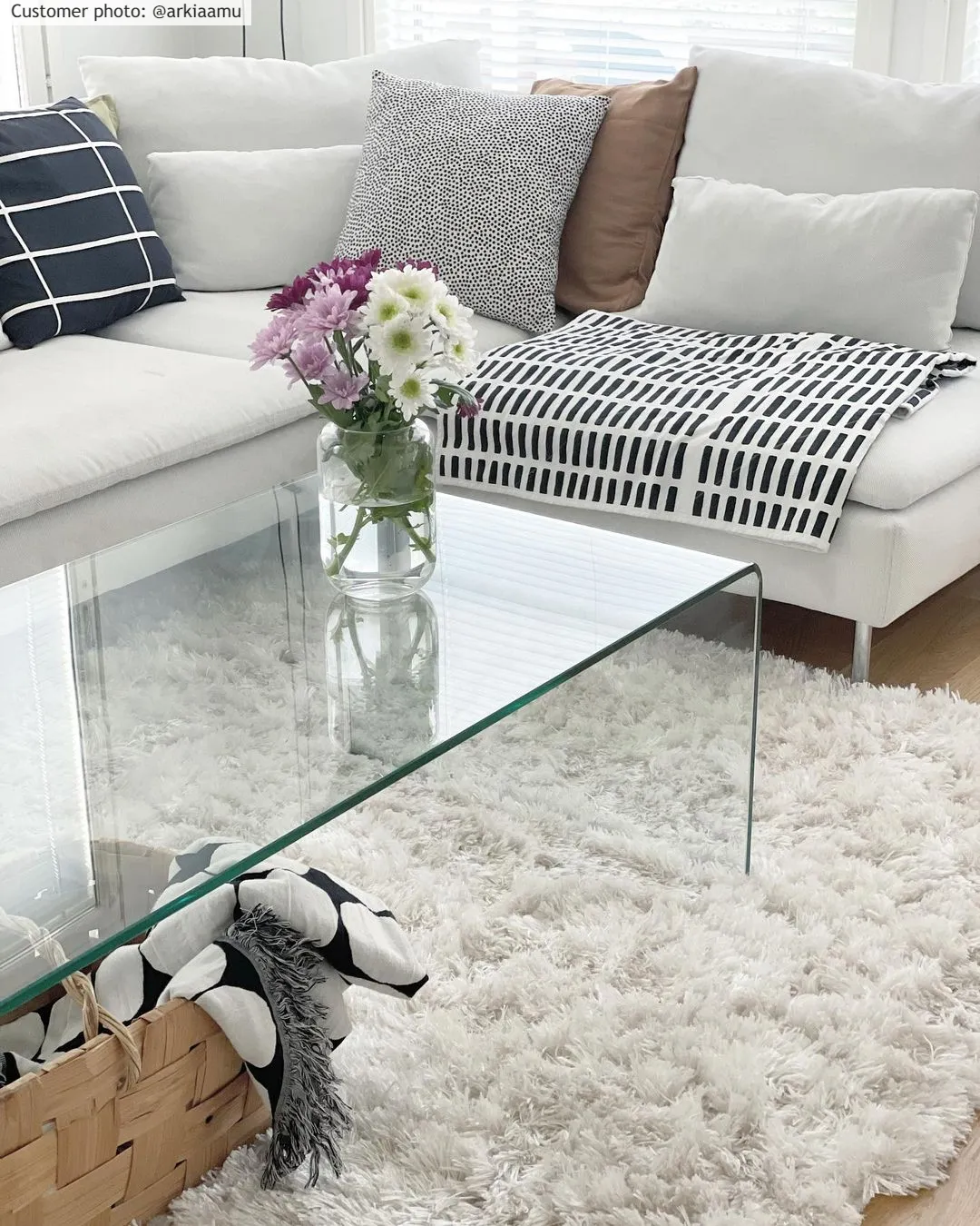 Shaggy szőnyeg - Janjira (fehér)