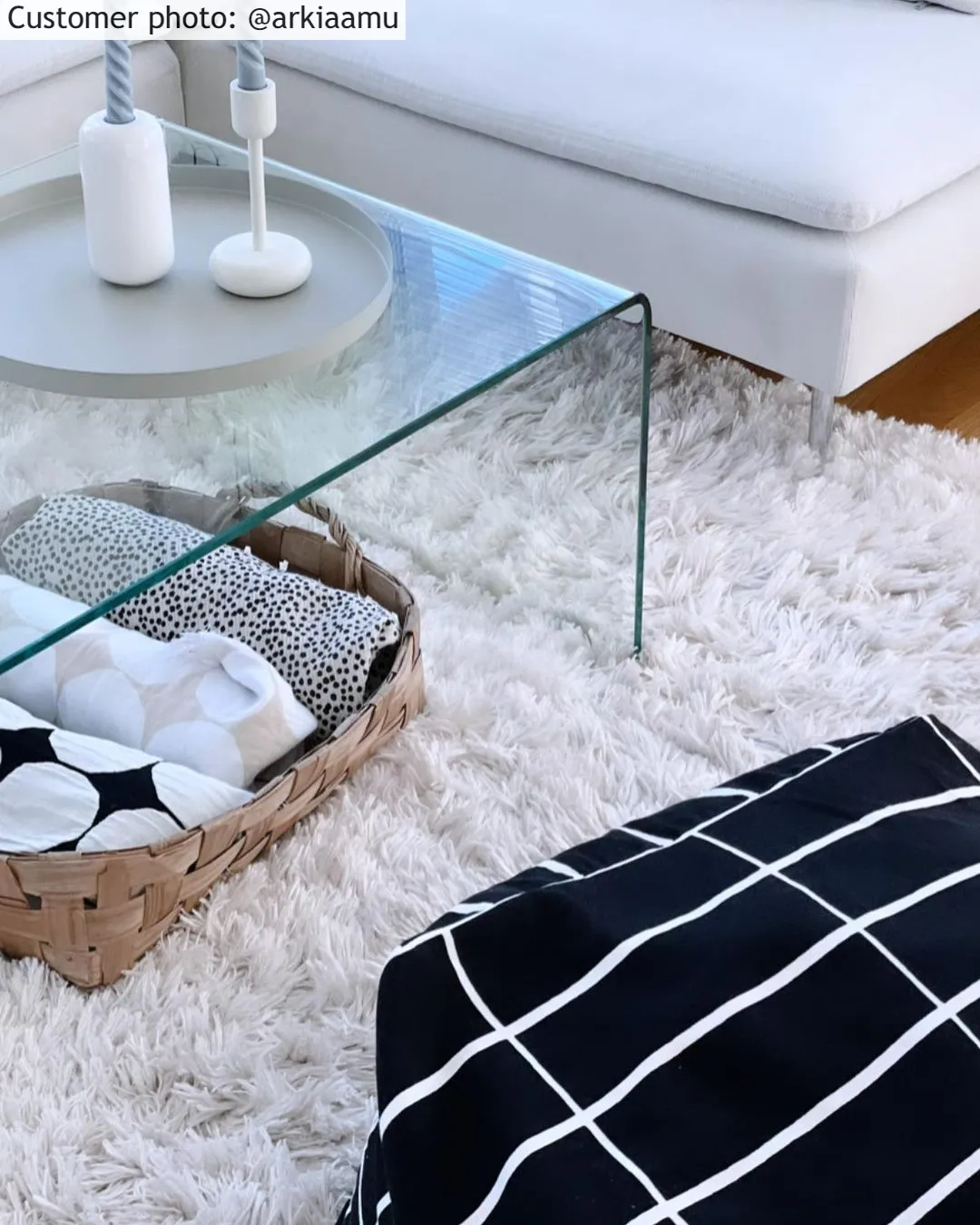 Shaggy szőnyeg - Janjira (offwhite)