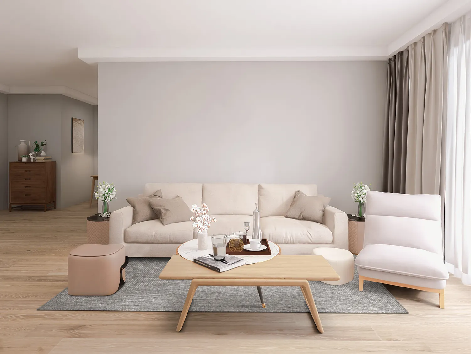 Beltéri és kültéri szőnyeg - Arlo (szürke)