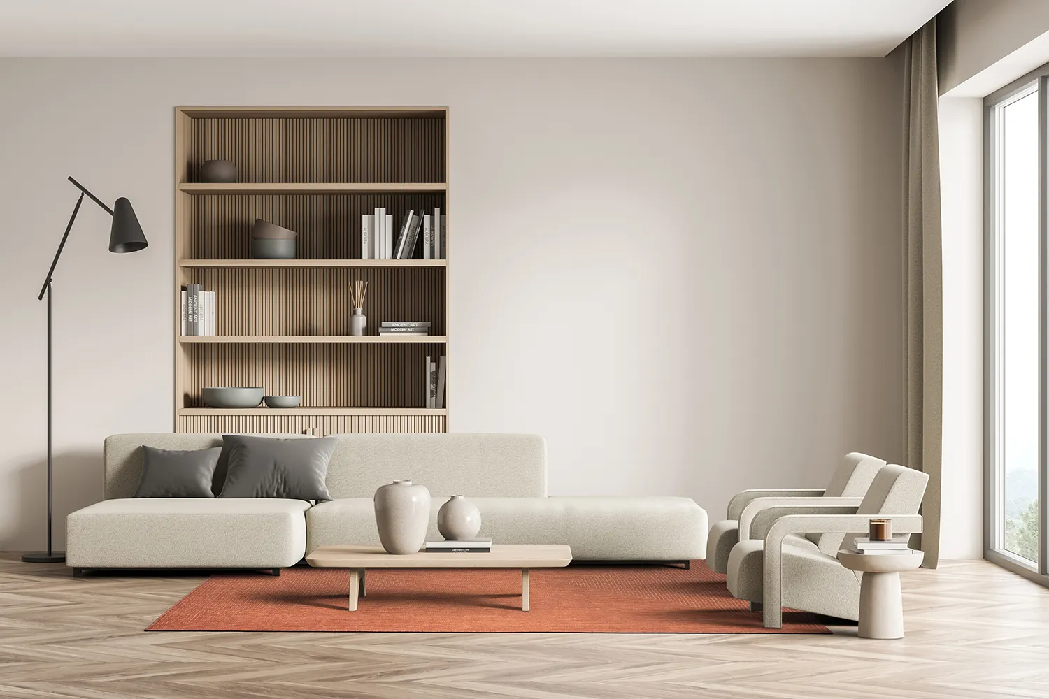 Beltéri és kültéri szőnyeg - Arlo (narancssárga)